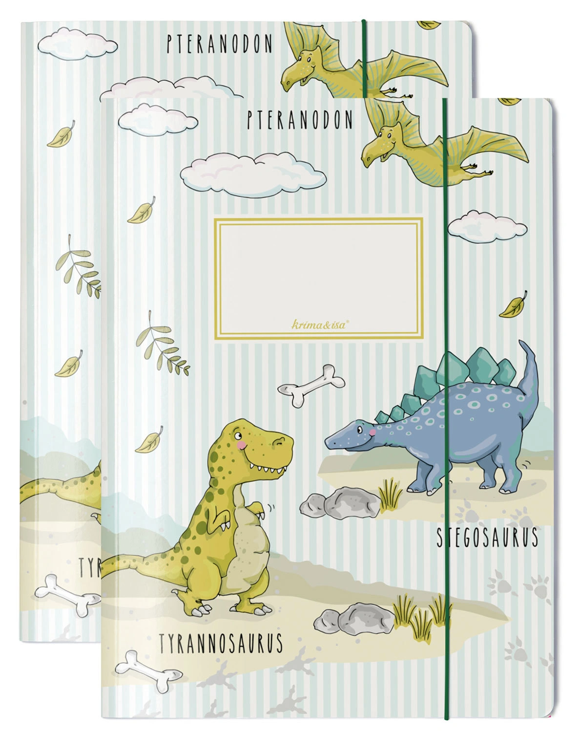 Sammelmappe DINO A4 2er-Set