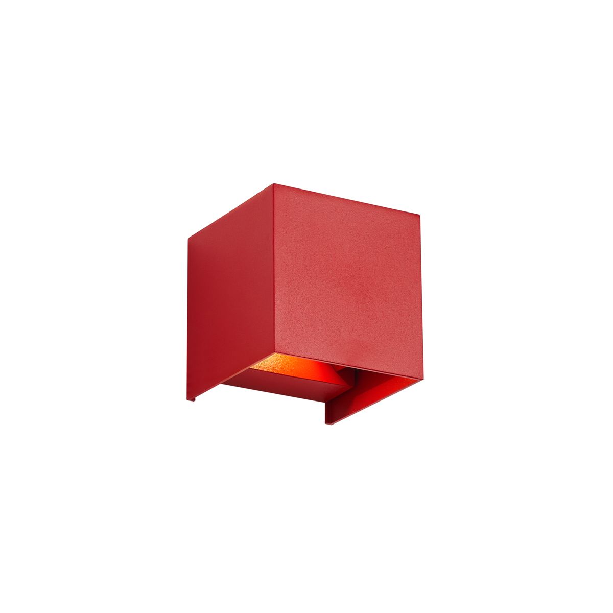 Moderne buiten wandlamp donker rood incl. LED IP54 - Edwin
