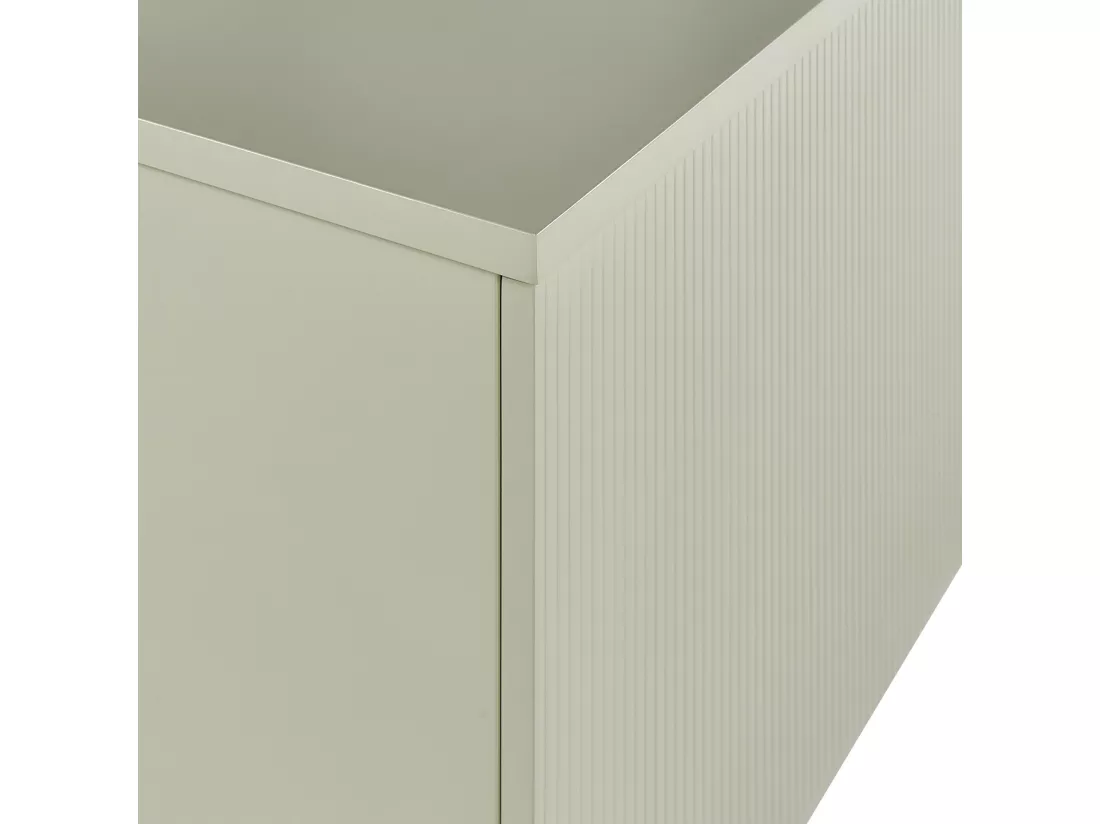 Meuble lavabo mural ALZIRA 100 cm 52 cm 40 cm Vert clair