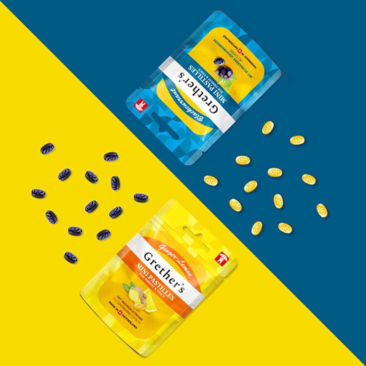 Grethers Ginger Lemon zuckerfrei, 30 g