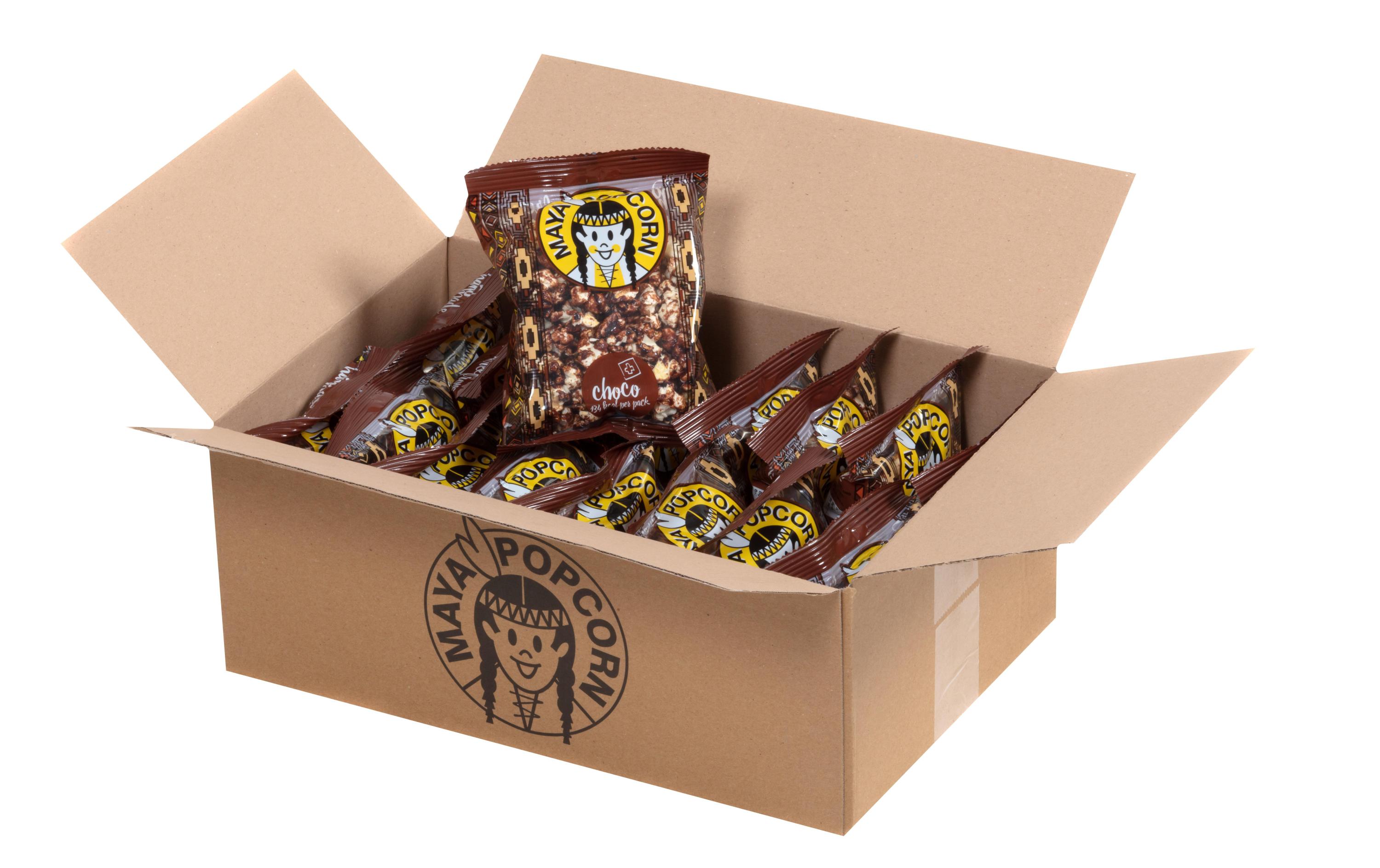 Popcorn Choco 16 x 33 gSchokolade Popcorn