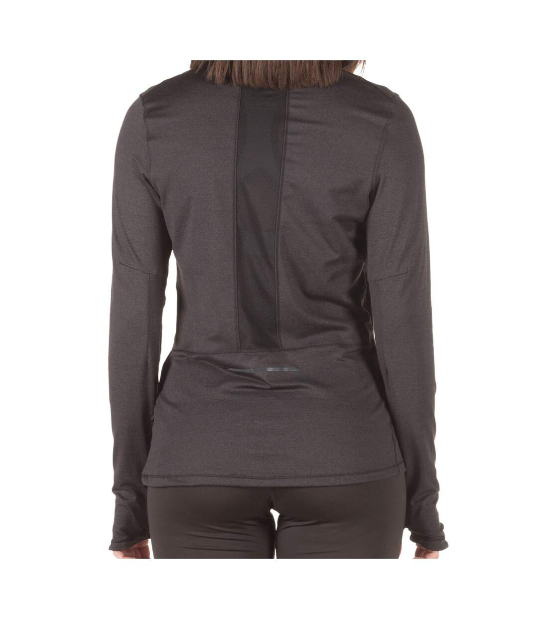 T-Shirt Noir Femme Reebok Re Zip