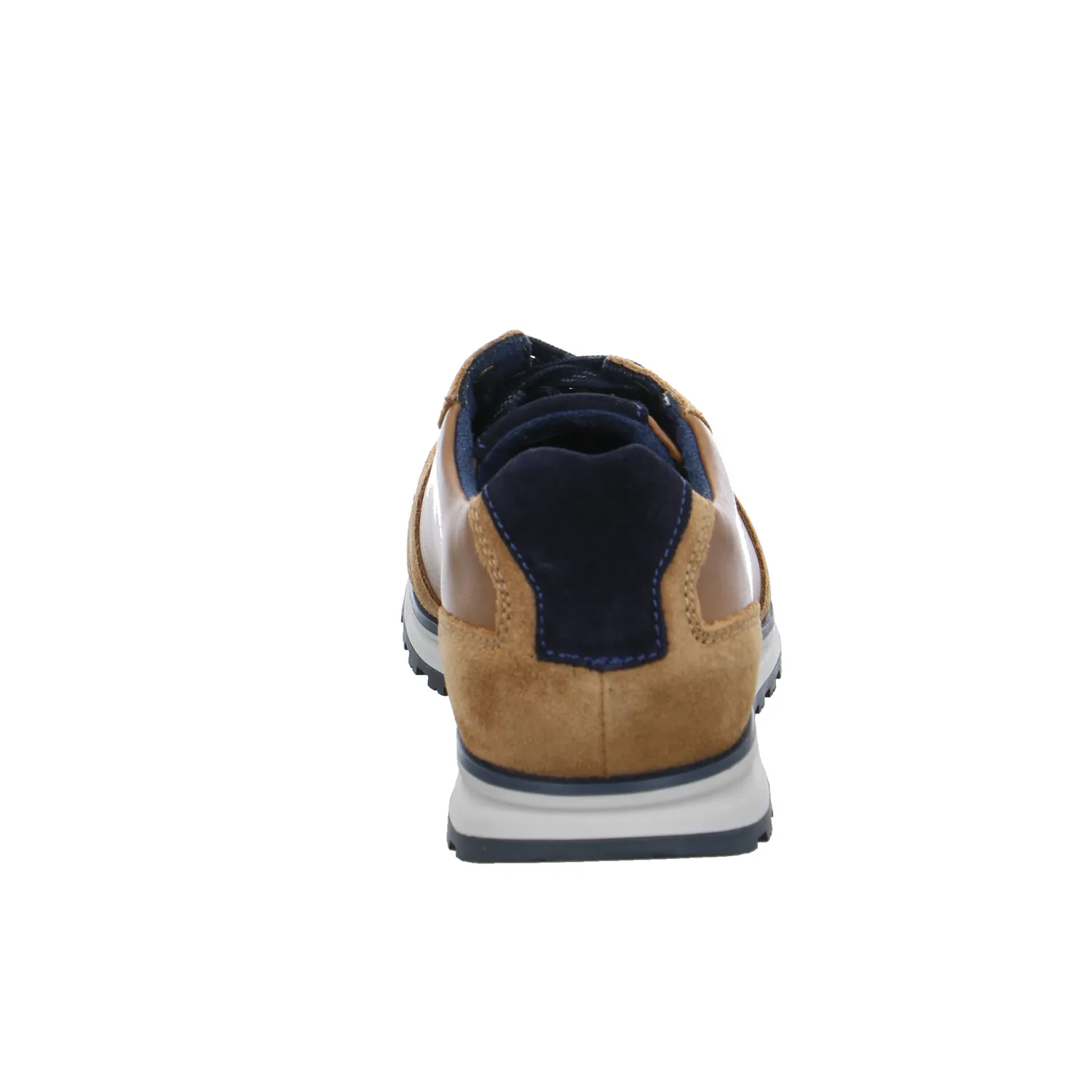 BUGATTI SHOES Halbschuhe Sneaker Cognac Lederimitat
