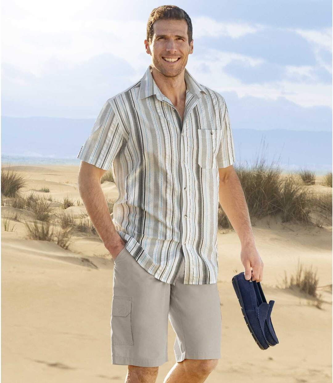 Bermuda Cargo Canvas Desert