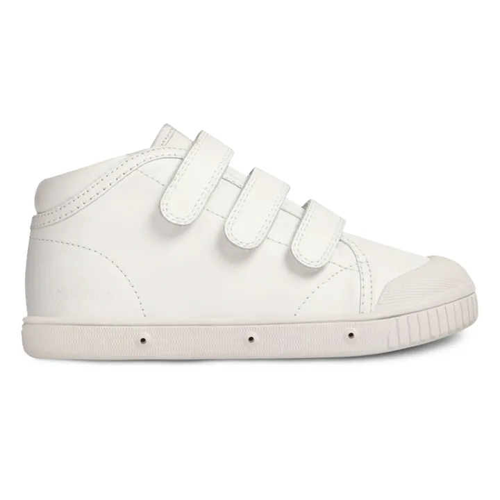 Spring Court Baskets Montantes Scratchs B2 Nappa | Blanc