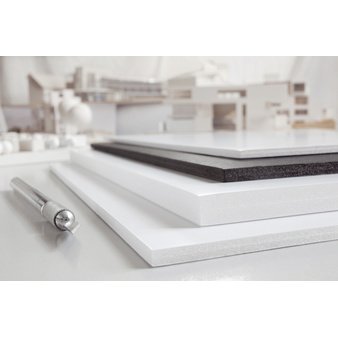 Carton plume Foam Boards, 500 x 700 mm, 3 mm