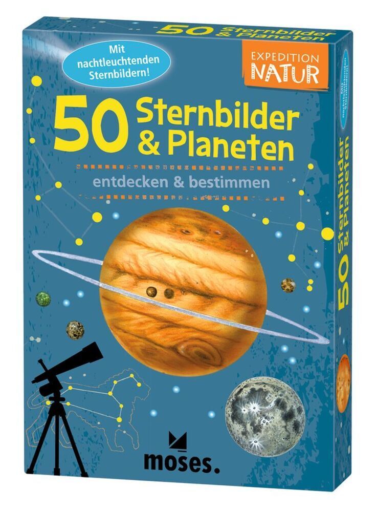 Kartenset – 50 STERNBILDER & PLANETEN – entdecken & bestimmen