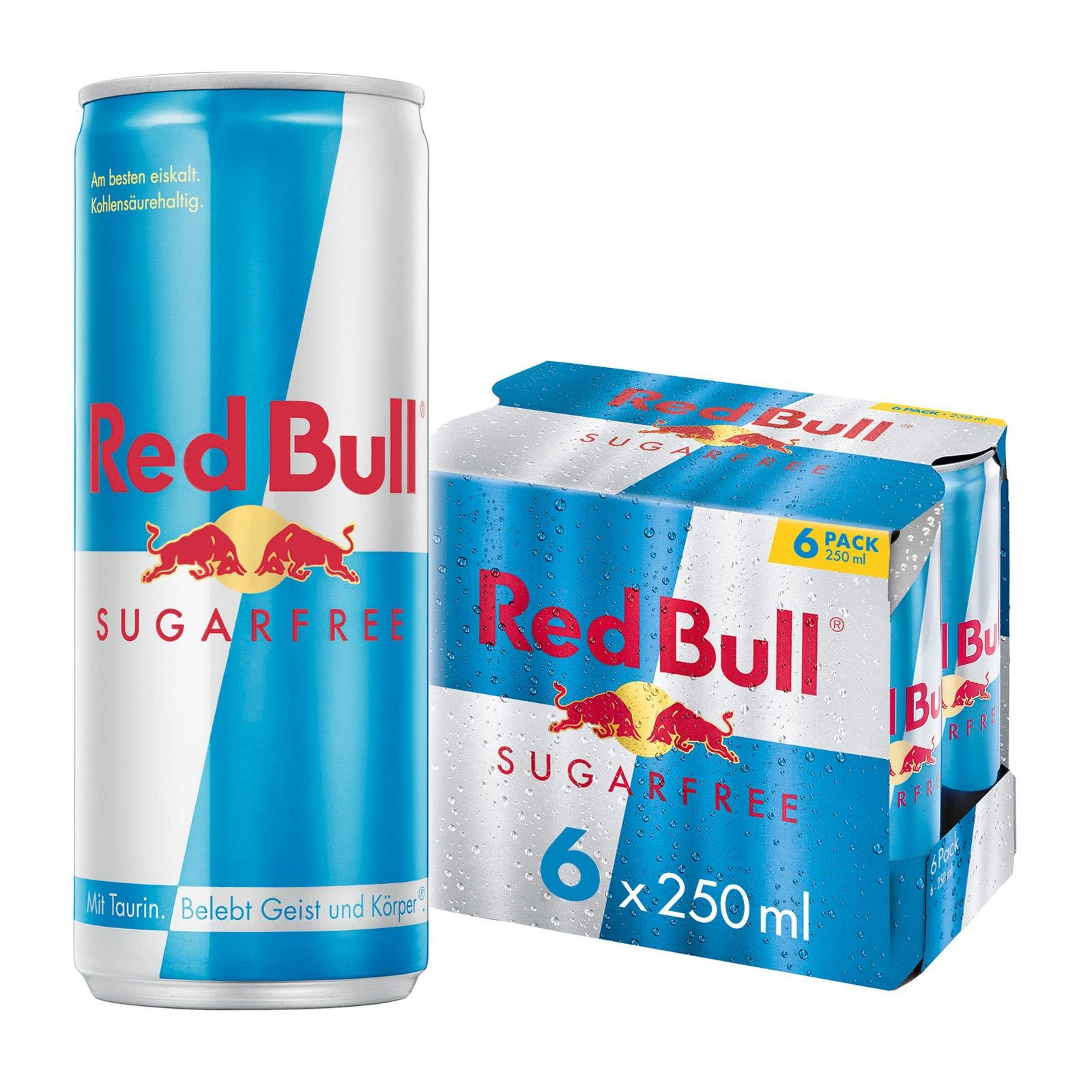 Red Bull Energy Drink, Sugarfree 6-Pack