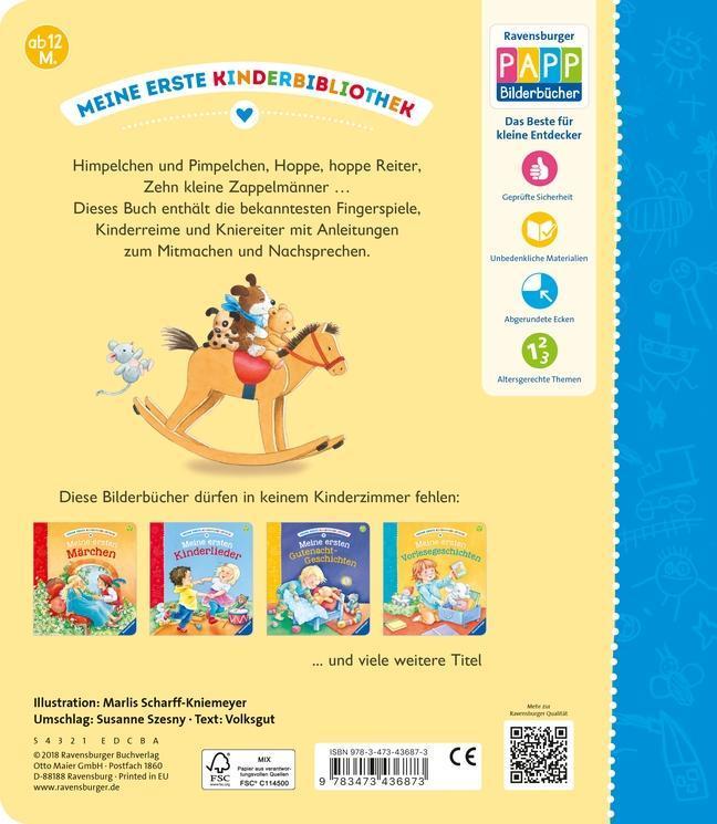 Meine erste Kinderbibliothek / Meine ersten Fingerspiele und Kinderreime