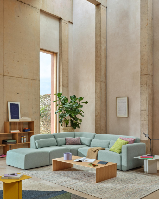 Kave Home Nivara kussenhoes 50x50 groen