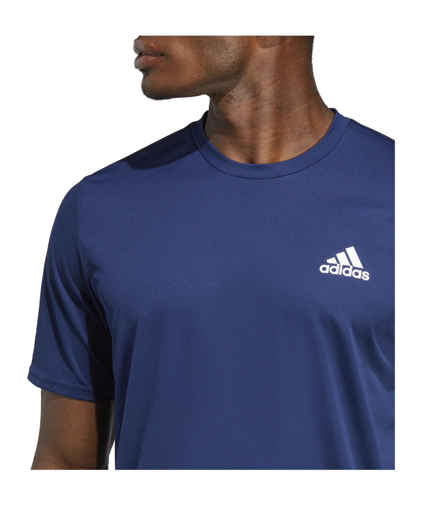 adidas D4M T-Shirt Dunkelblau Weiss