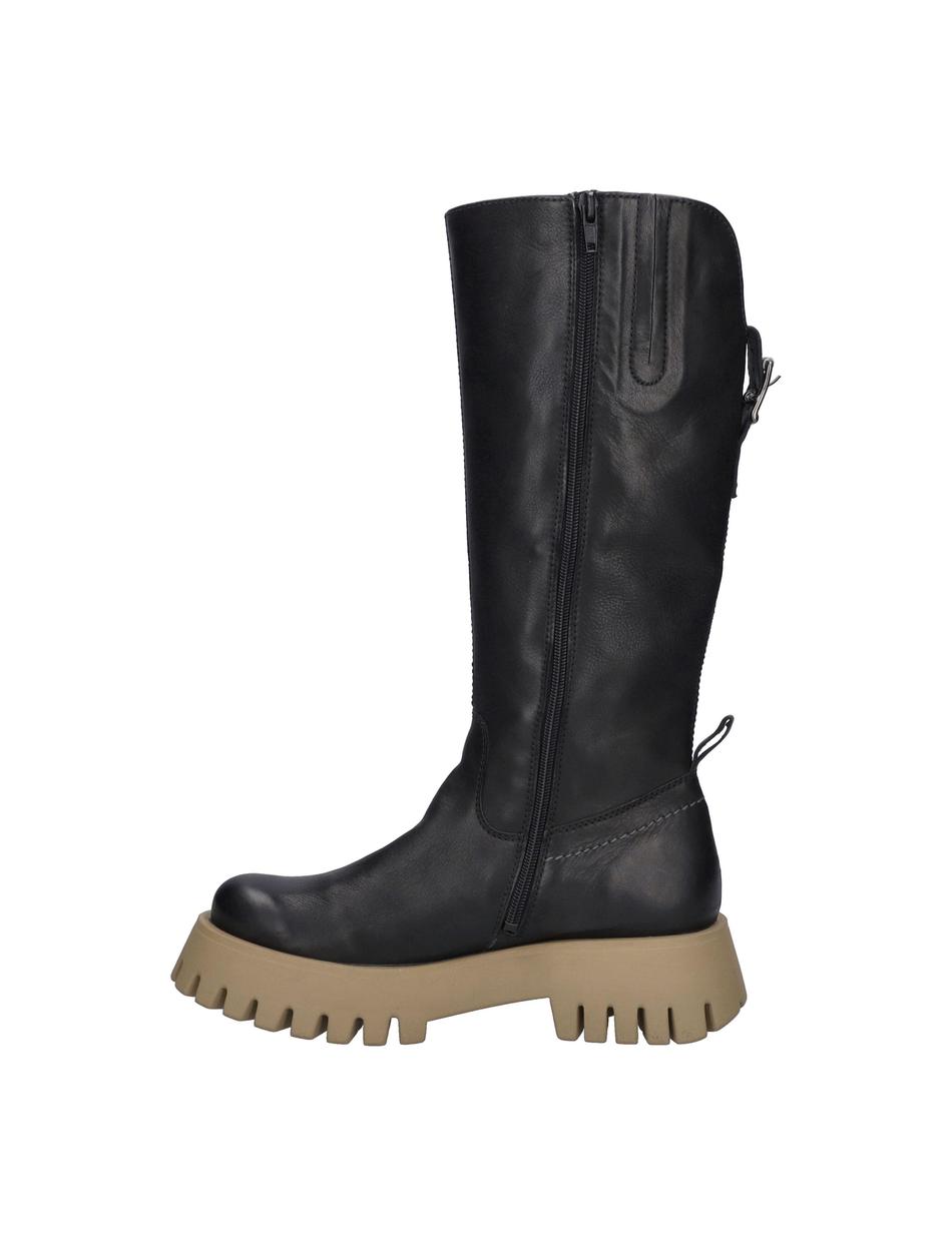 Stiefel Mavie 03, schwarz-kombi