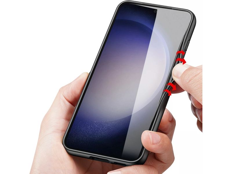 Nevox Back Cover StyleShell NYLO Schwarz Schutzhülle für das Samsung Galaxy S25