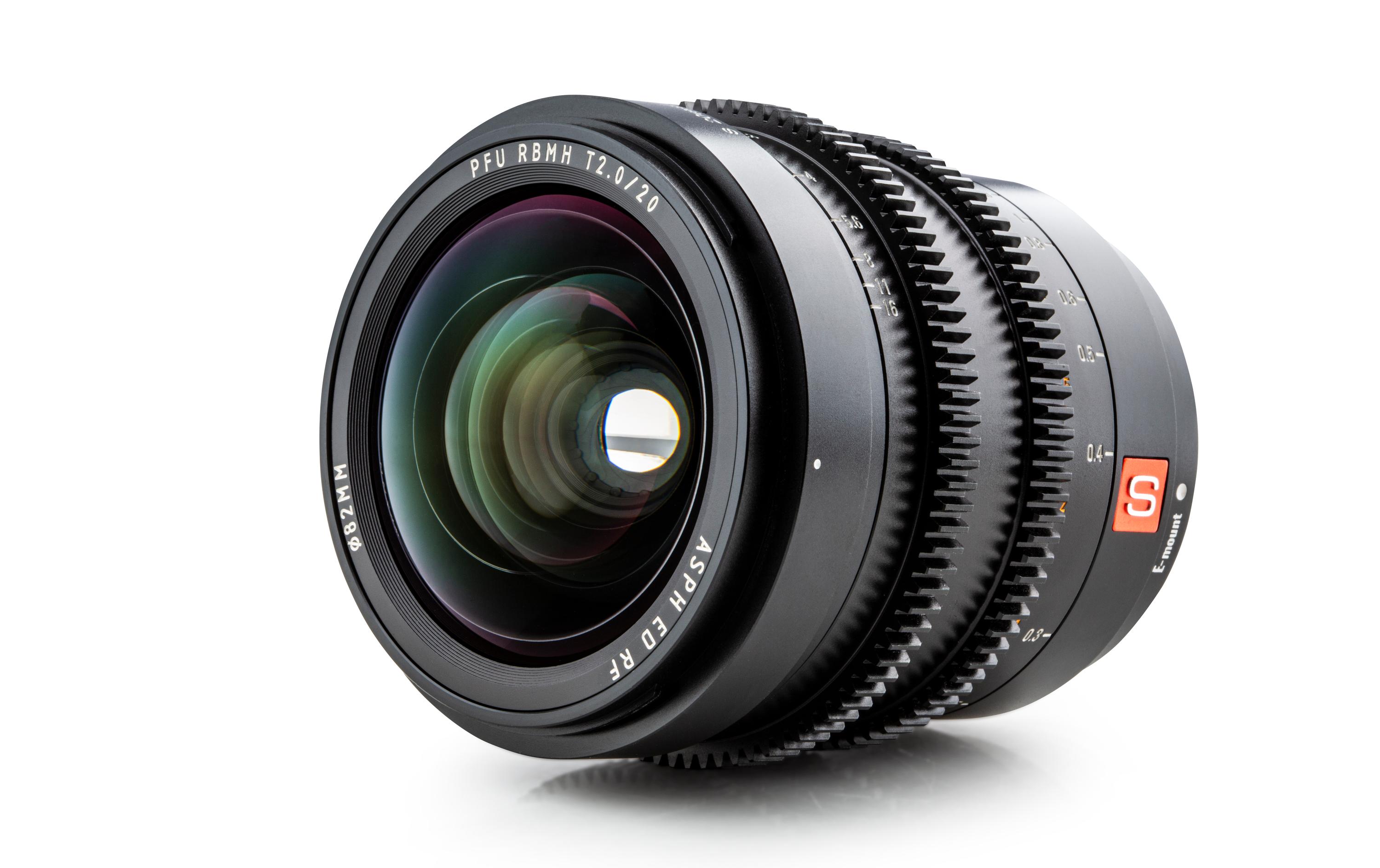 Festbrennweite S 20mm T/2 Cine – Sony E-Mount<br>Lichtstarkes Festbrennweitenobjektiv mit weichem Bokeh-Effekt