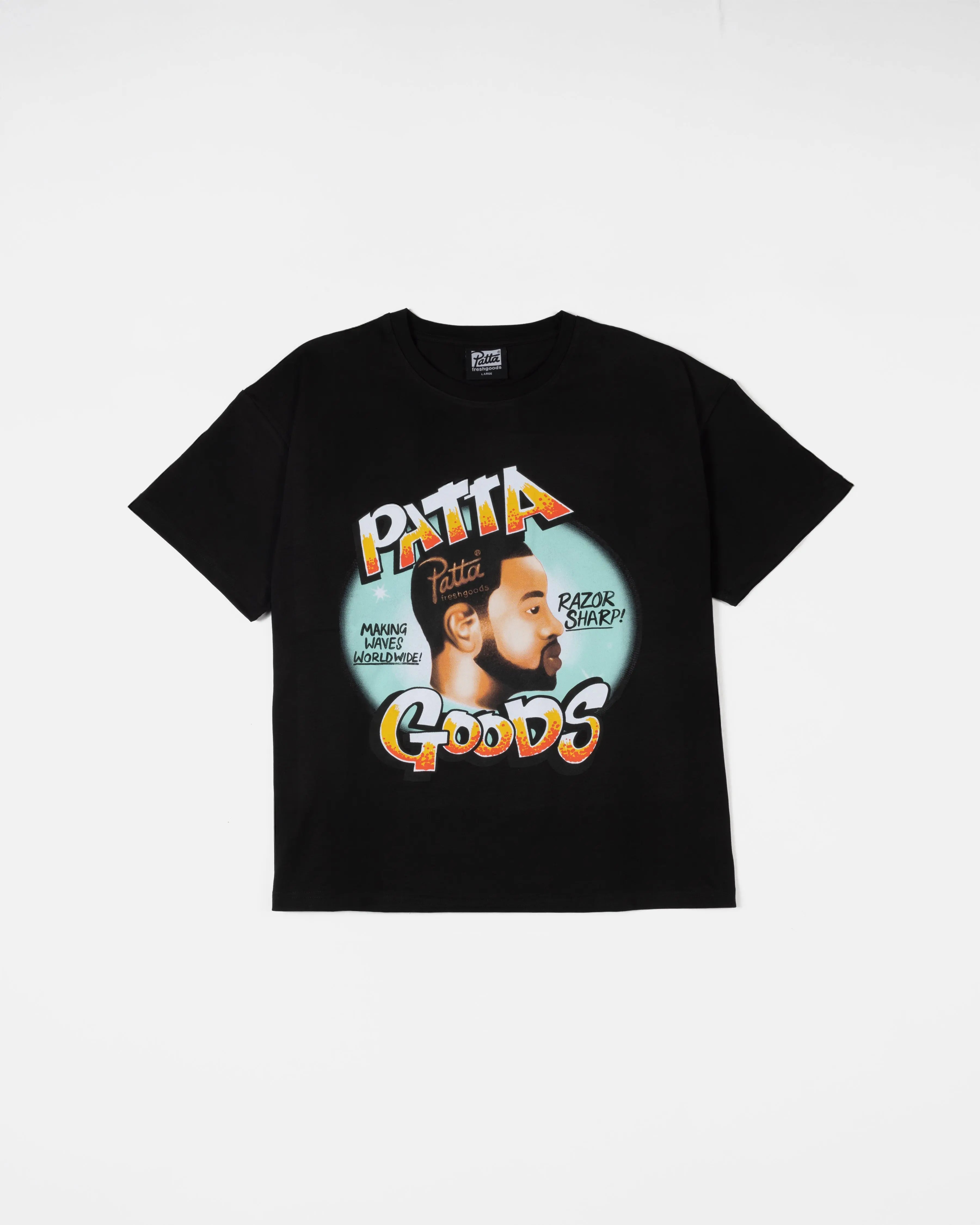 Patta x Joe Freshgoods Barber Shop T-Shirt (Black)