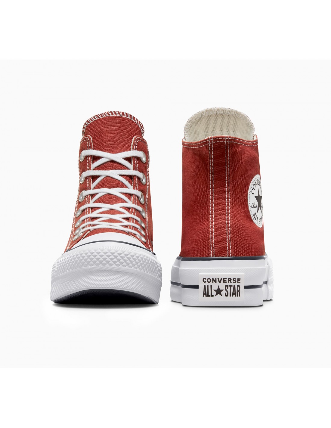 converse Sneakers compensée ctas lift hi ritual red