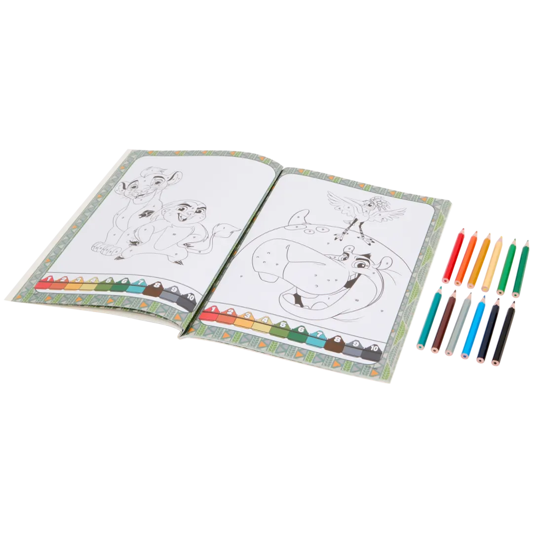 Livre de coloriage par numéro