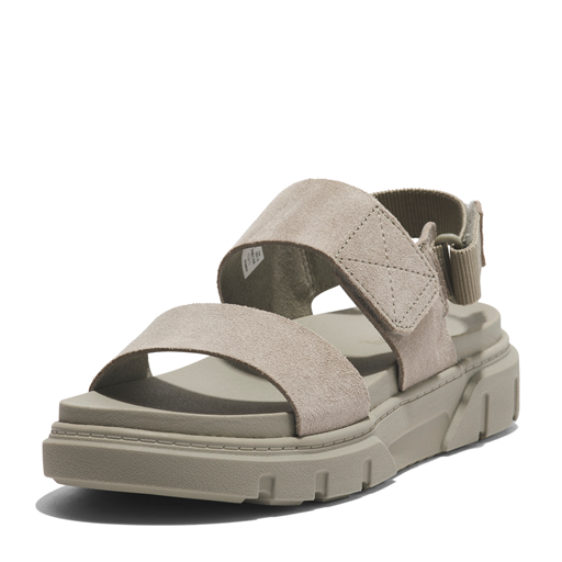 Timberland Greyfield 2-Strap Sandaler, Light Taupe Suede, 41