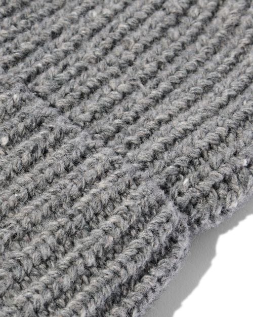 bonnet de laine pour homme gris