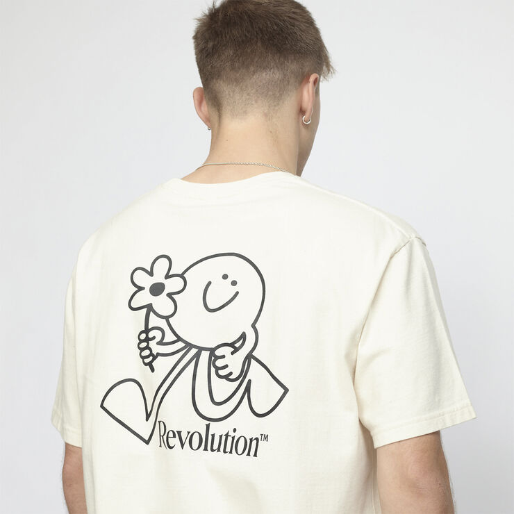 RVLT - Revolution Printed T-shirt Offwhite