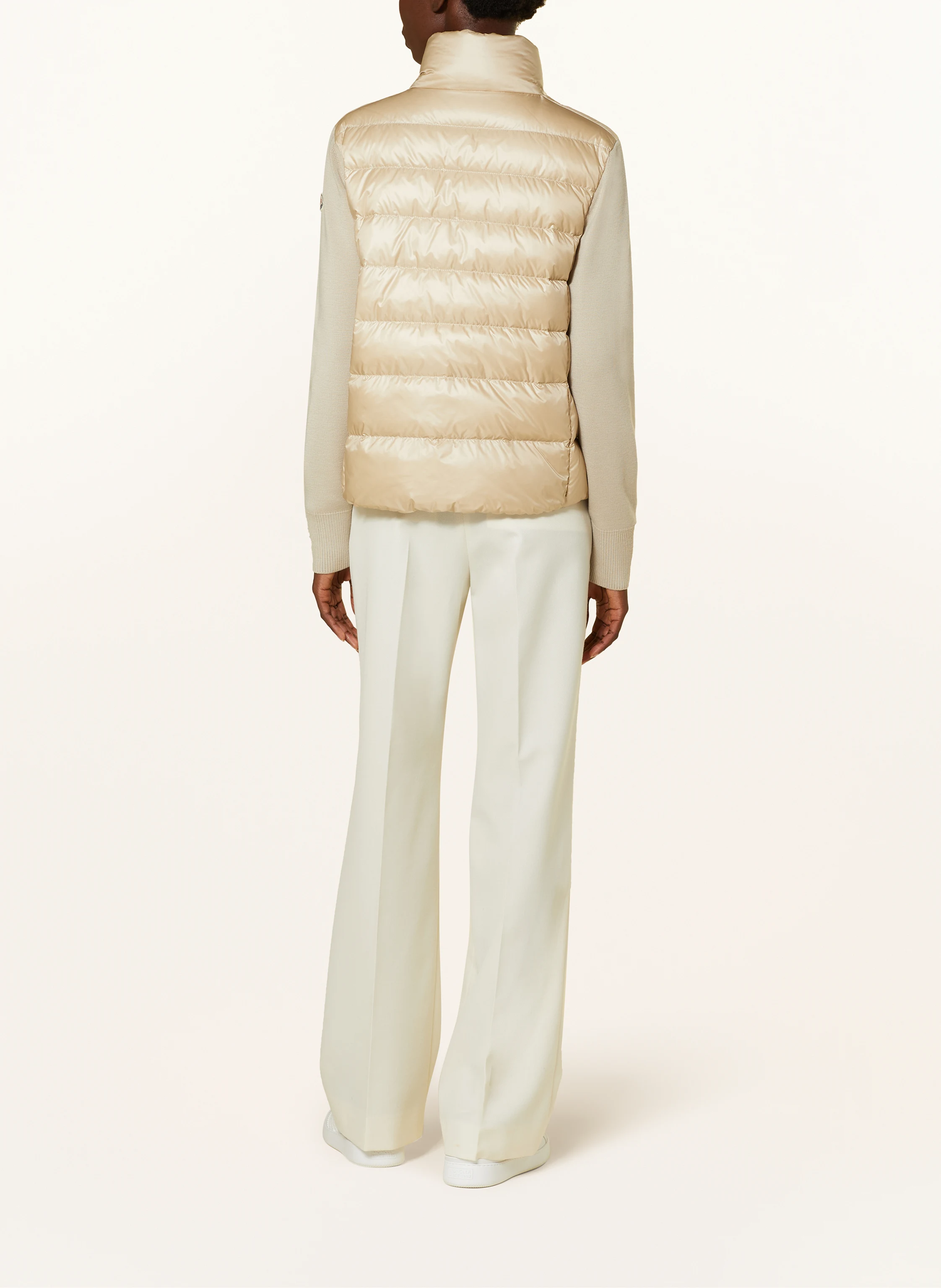 MONCLER Daunenjacke im Materialmix