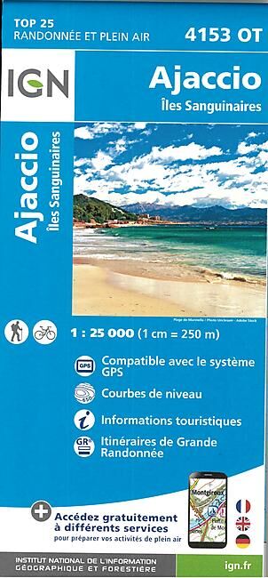 IGN - TOP25 4153OT AJACCIO 1 25 000