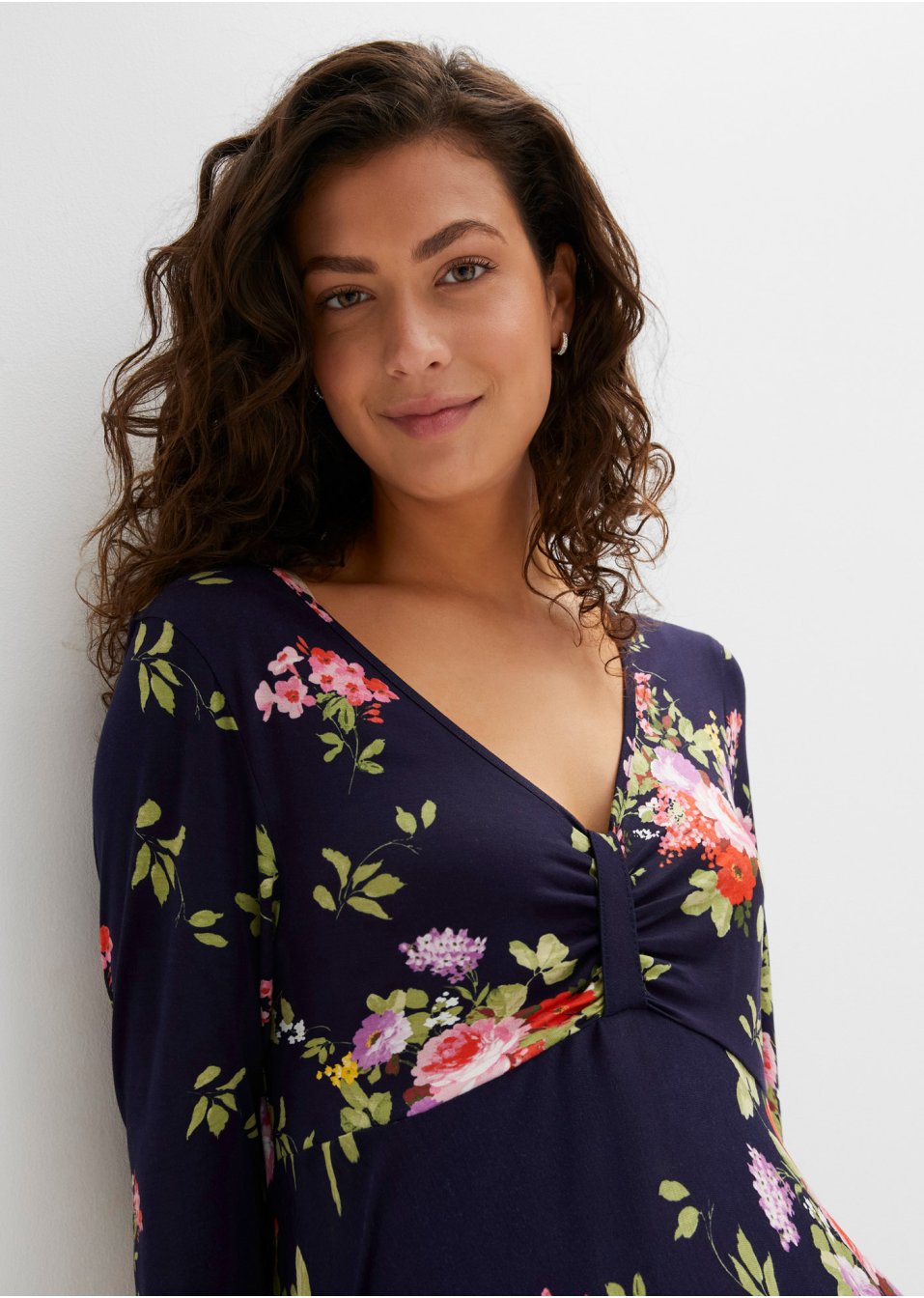 Robe imprimée en viscose