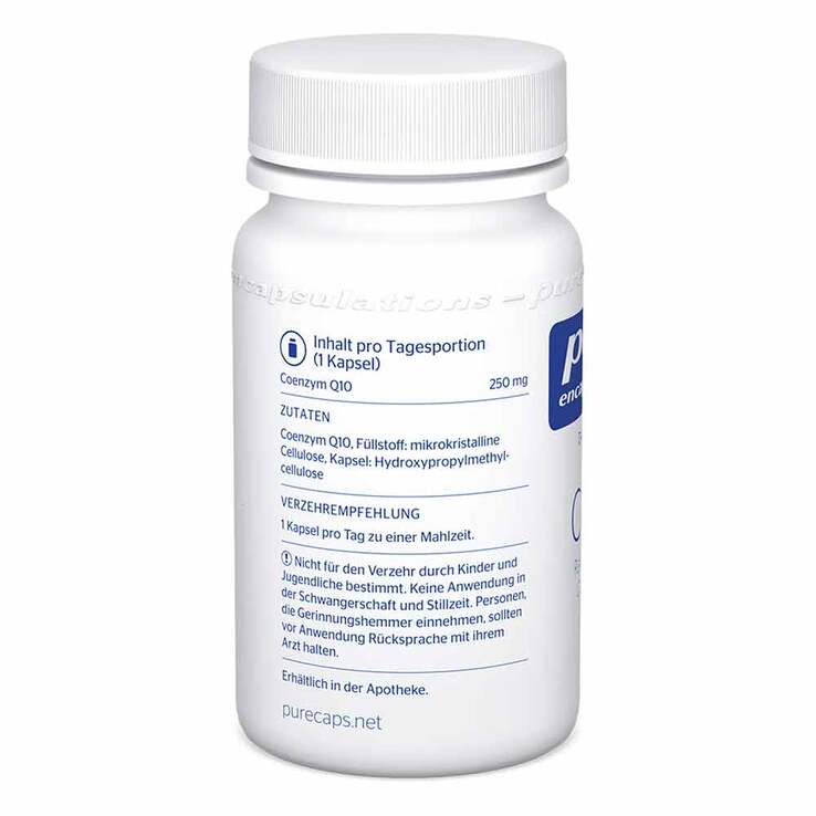 Pure Encapsulations CoQ10 250 mg Kapseln, 30 St