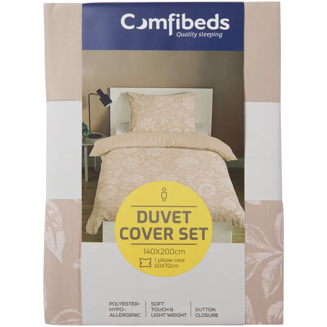 Comfibeds dekbedovertrek 140 x 200 cm | diverse varianten