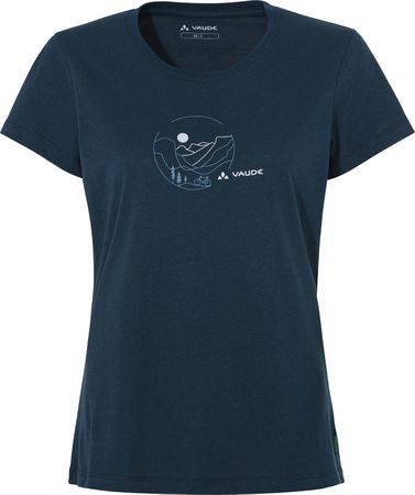 CYCLIST Damen-Kurzarmshirt  dark seablue  38