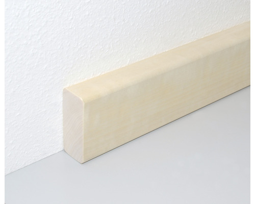 Banklat, lindehout, 28x65x2100mm