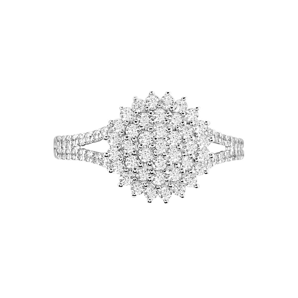Bague Or Blanc Mirel Oxyde