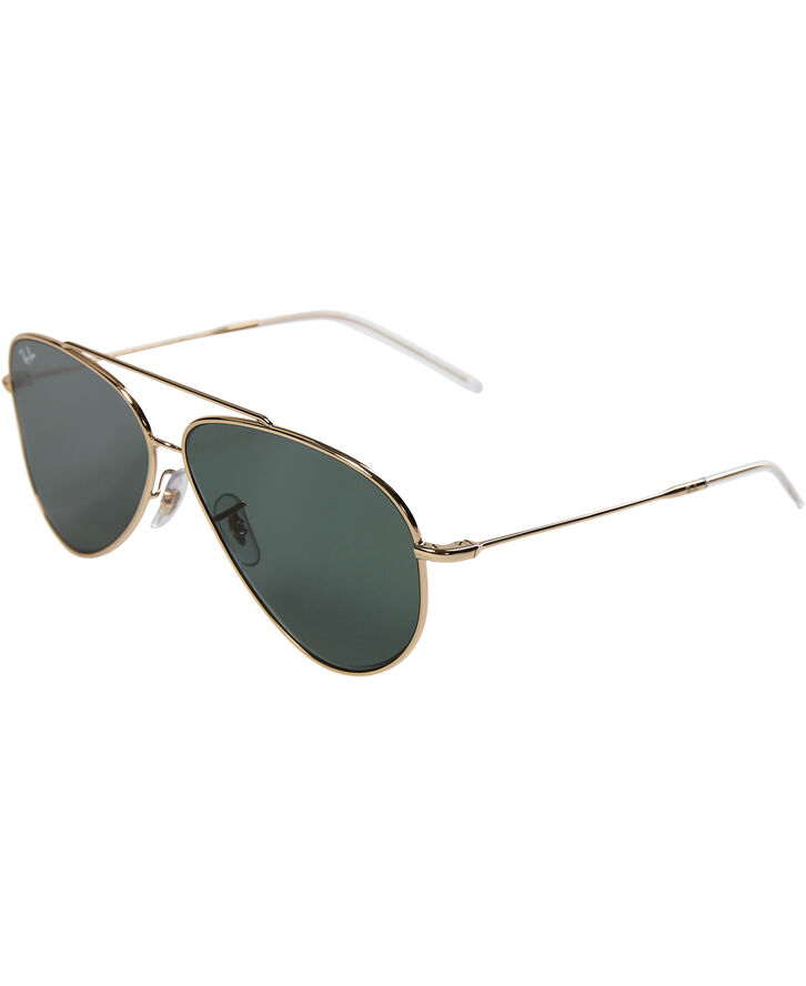 Ray-Ban RBR0101S AVIATOR REVERSE GLD SHN GRN Arista