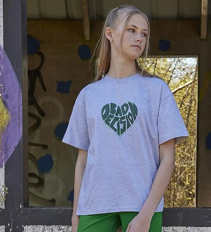 Hound T-shirt - Oversized - Grey Mix