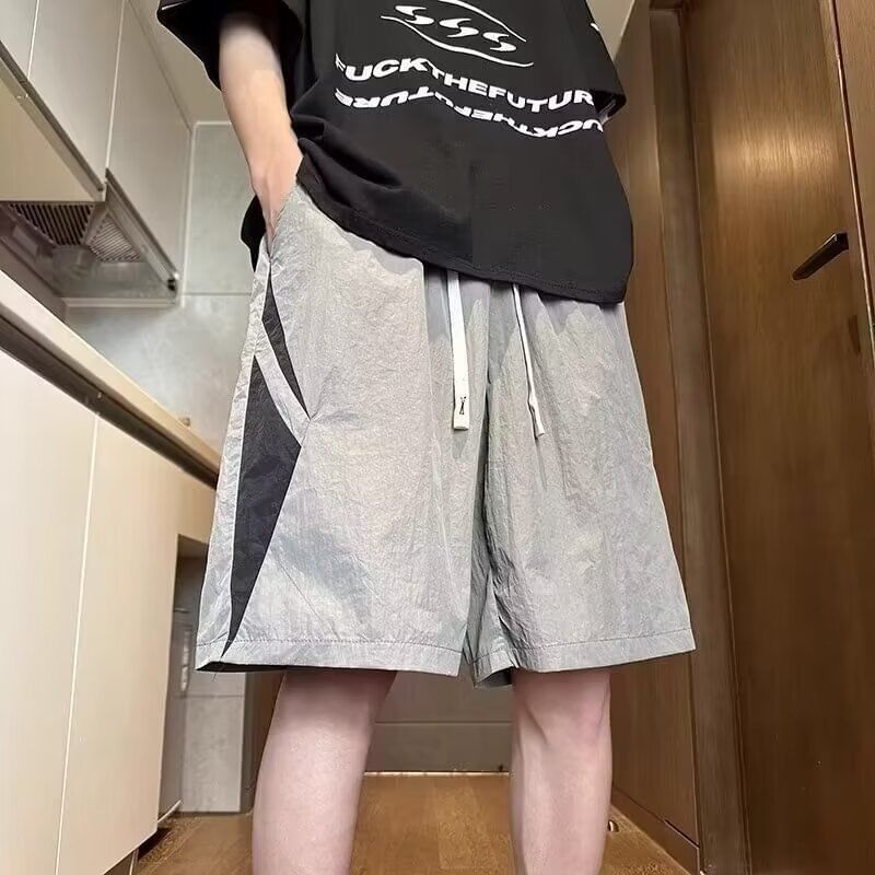 Acrius - Shorts met middelhoge taille en panelen