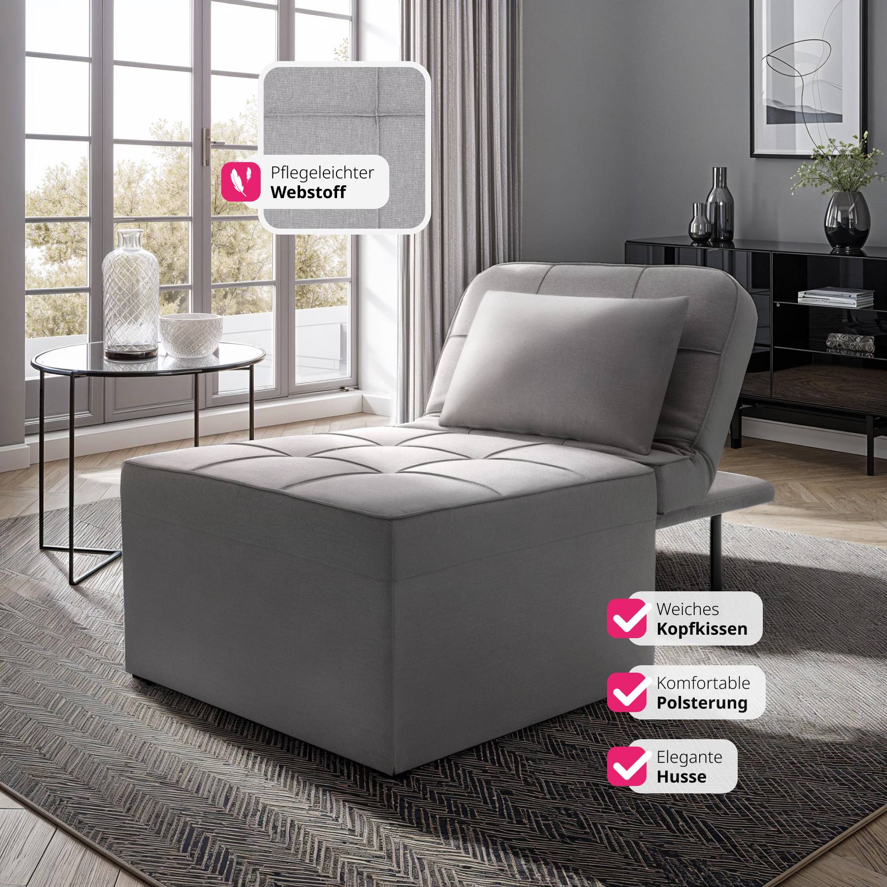 Schlafhocker Ponto