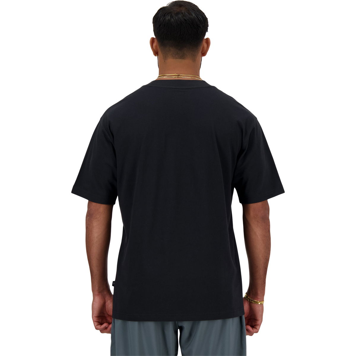New Balance Linear Logo Relaxe T-shirt Herre