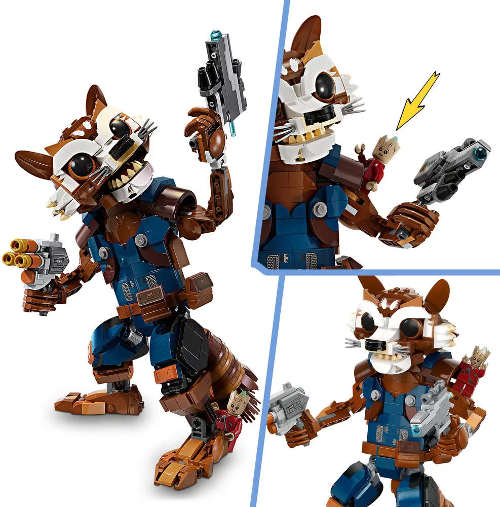 LEGO®MARVEL SUPER HEROES 76282 - ROCKET ET BEBE GROOT