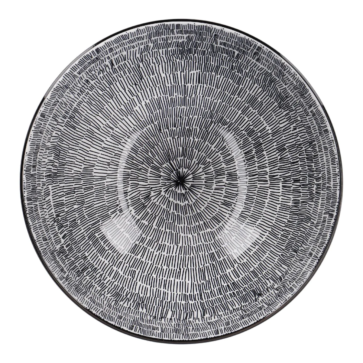 Schüssel Malina, No. 1/Striche, 21 cm