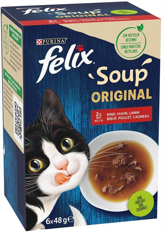 Felix - Soup Filet - 36 x 48 g - Smaakvariatie van het Land