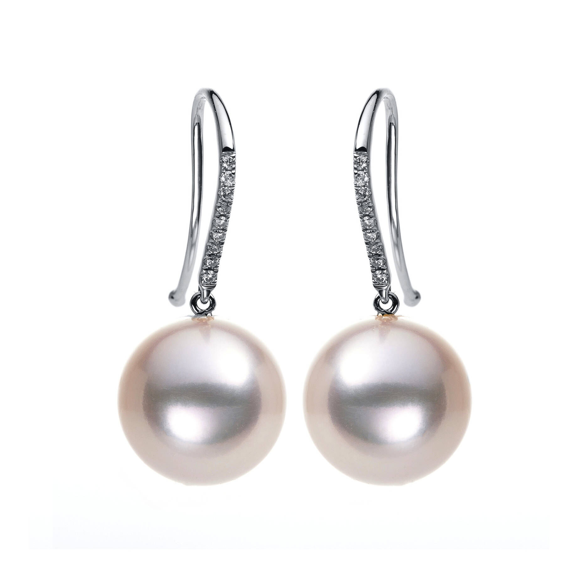 Diamond Group| Damen Perlenohrringe
