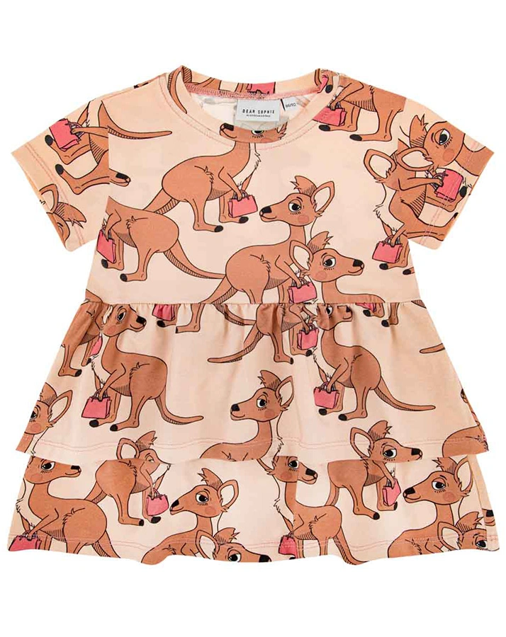 Tunikashirt KÄNGURU in rosa
