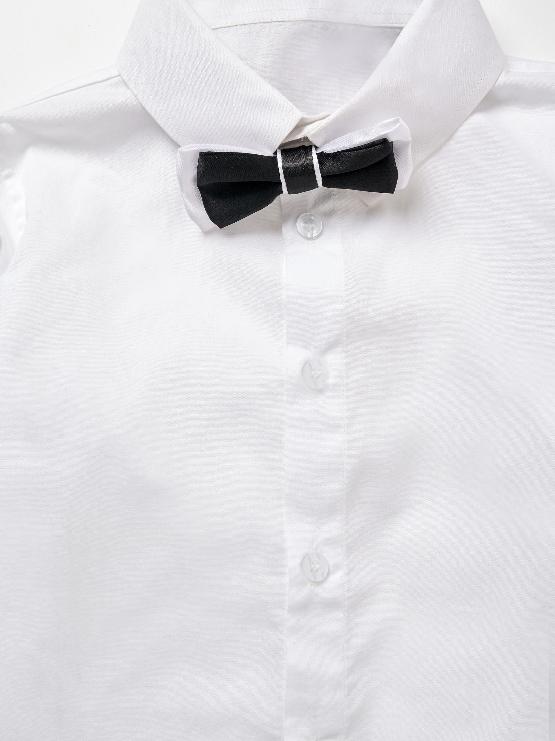 Angel & Rocket Tuxedo Shirt & Bow Tie