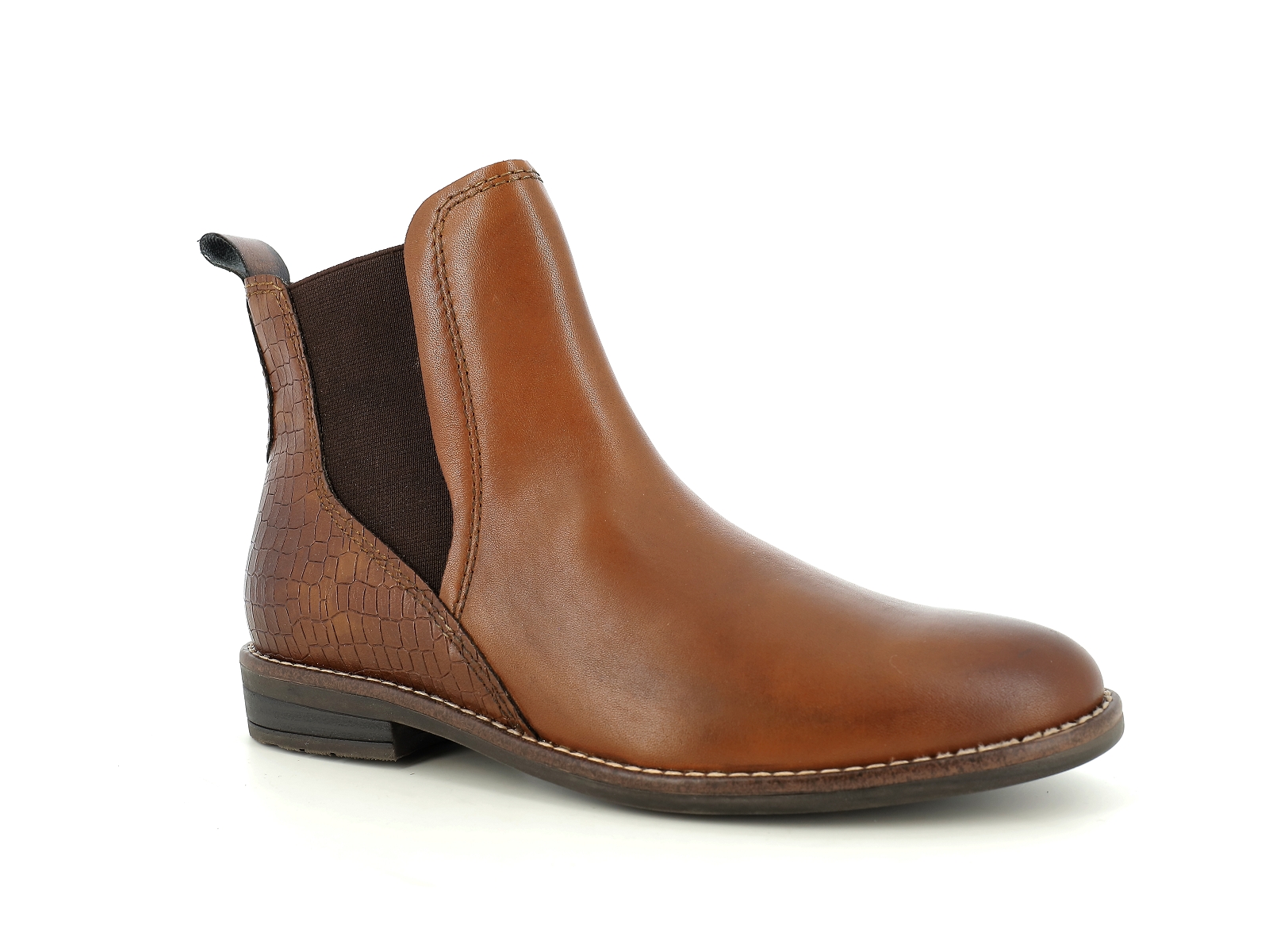 Marco tozzi-25367 Cuir Marron Clair