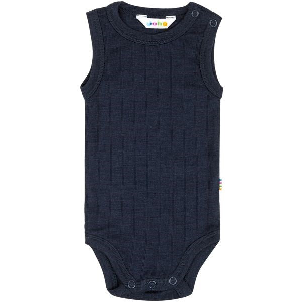 Uld/Silke Rib Navy Body - Joha → Luksusbaby.dk