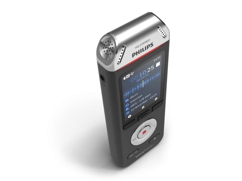 Philips Diktiergerät Digital Voice Tracer DVT2110 Diktiergerät für hochwertige Aufnahmen