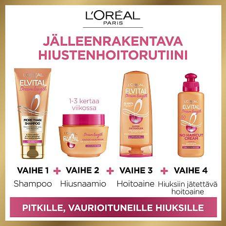 Hårkur m. keratin og castorolie langt og skadet hår