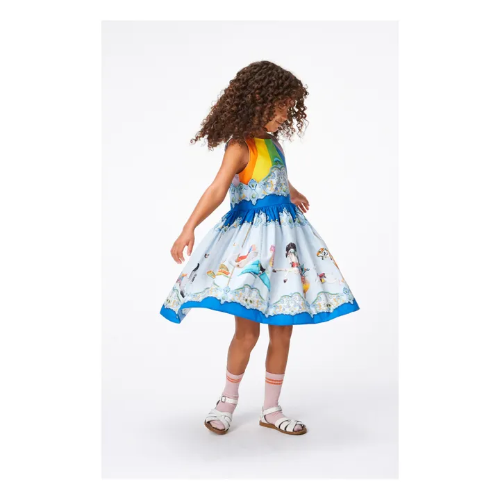 Molo Robe Caisi Coton Bio | Bleu