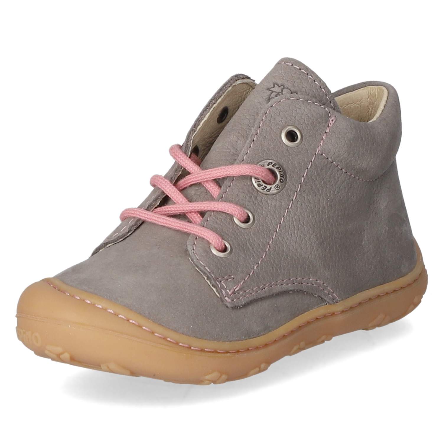 Pepino Lauflernschuhe CORY - grau/rosa