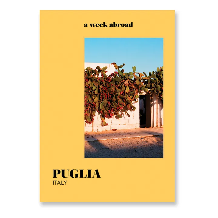 A Week Abroad Livre de voyage - Puglia | Jaune